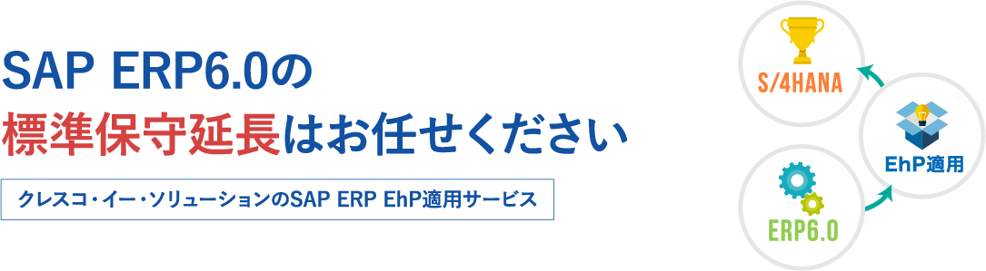 SAP標準保守延長のEhP適用サービス