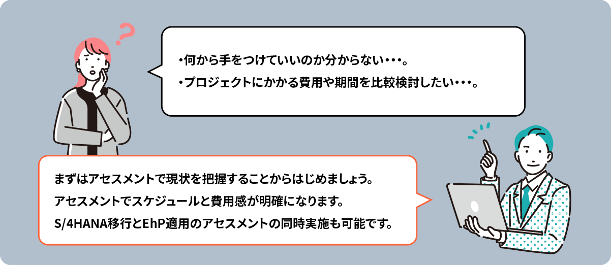 SAP Panayaアセスメントサービス（SAP S/4HANA移行･SAP ERP標準保守延長EhP適用）