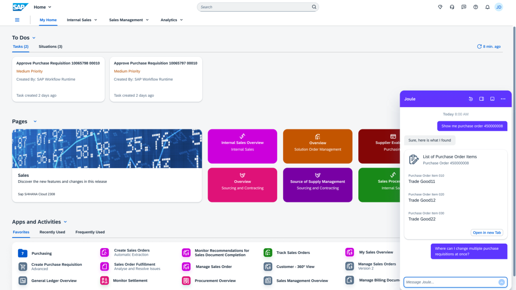 SAP S/4HANA Cloud